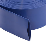 Eastman 98637 1-1/2 in ID x 30 ft Blue PVC Flat Discharge Hose for Drainage and Irrigation - 2