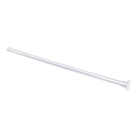 Eastman EZ-25698 3/8 in x 12 in Chrome Copper Toilet Riser