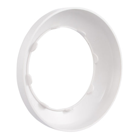 Eastman EZ-25710 2 in IPS White Plastic Sure Grip Escutcheon Flange for Faucet Repair