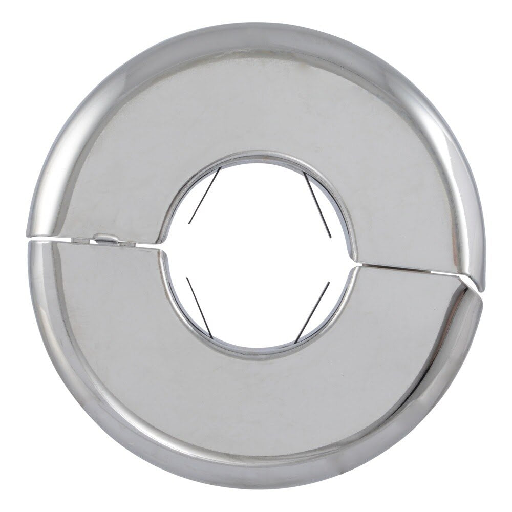 Eastman EZ-25740 1-1/8 in OD Heavy Duty Chrome Split Escutcheon - 2