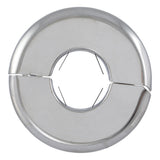 Eastman EZ-25740 1-1/8 in OD Heavy Duty Chrome Split Escutcheon - 2