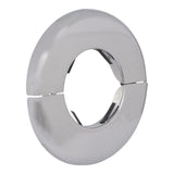 Eastman EZ-25742 1-5/8 in OD Chrome Plated Split Escutcheon for Floor and Ceiling