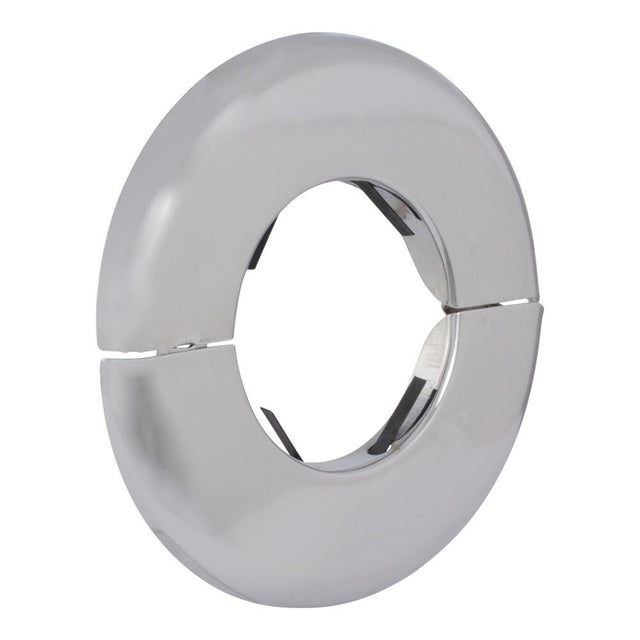 Eastman EZ-25742 1-5/8 in OD Chrome Plated Split Escutcheon for Floor and Ceiling