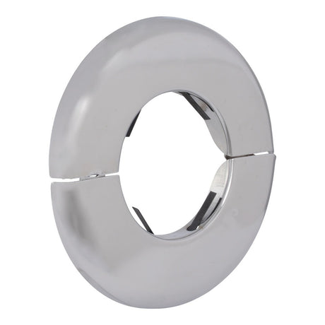 Eastman EZ-25742 1-5/8 in OD Chrome Plated Split Escutcheon for Floor and Ceiling