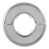 Eastman EZ-25742 1-5/8 in OD Chrome Plated Split Escutcheon for Floor and Ceiling - 2