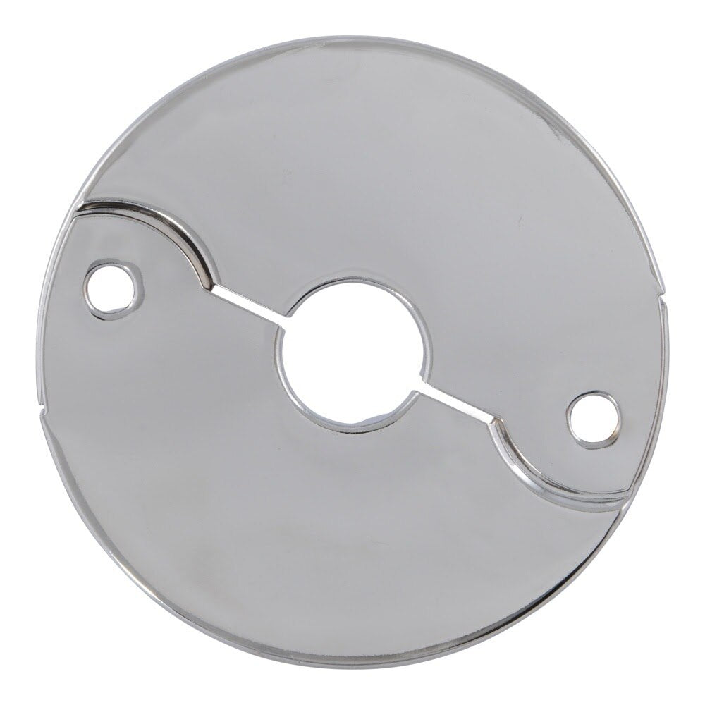 Eastman EZ-25755 5/8 in OD Chrome Plated Steel Escutcheon Ring for Floor and Ceiling - 2