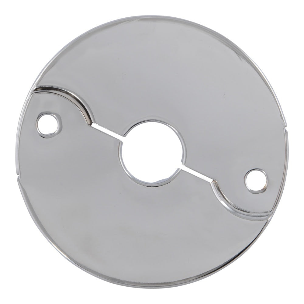 Eastman EZ-25755 5/8 in OD Chrome Plated Steel Escutcheon Ring for Floor and Ceiling - 2