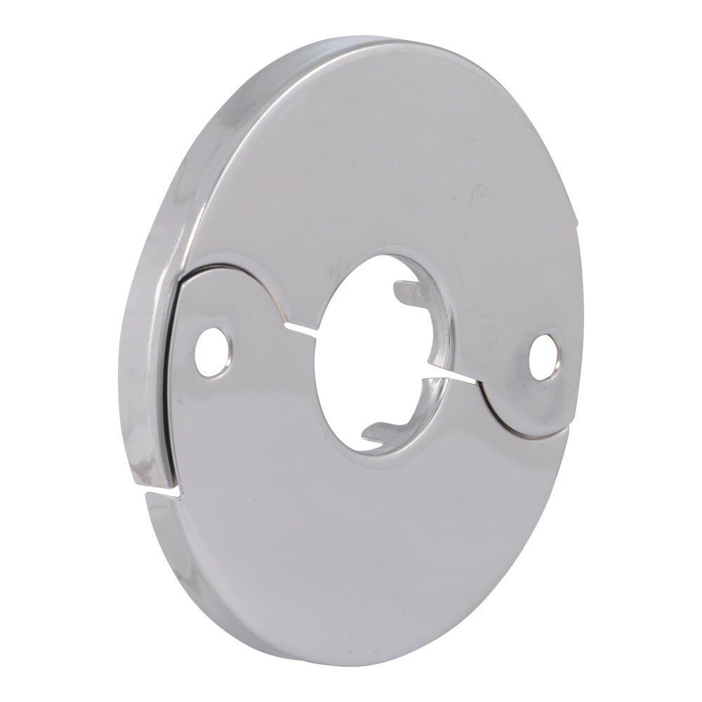 Eastman EZ-25757 7/8 in. OD Chrome Plated Steel Escutcheon Ring for Floor and Ceiling