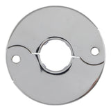 Eastman EZ-25757 7/8 in. OD Chrome Plated Steel Escutcheon Ring for Floor and Ceiling - 2