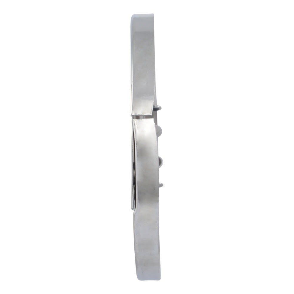 Eastman EZ-25757 7/8 in. OD Chrome Plated Steel Escutcheon Ring for Floor and Ceiling - 3