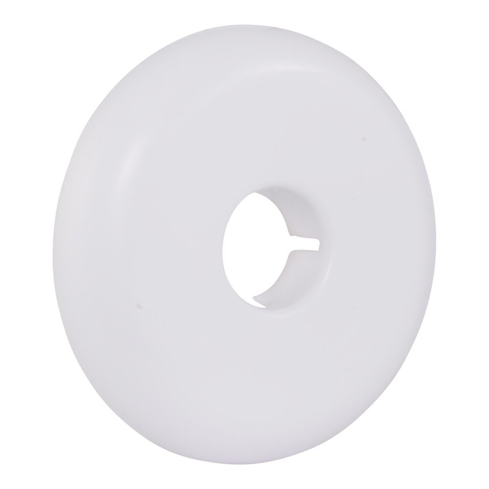 Eastman EZ-25760 3/8 in IPS Plastic Split Escutcheon for Faucet Repair White