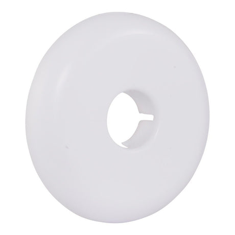 Eastman EZ-25760 3/8 in IPS Plastic Split Escutcheon for Faucet Repair White