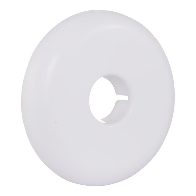 Eastman EZ-25760 3/8 in IPS Plastic Split Escutcheon for Faucet Repair White