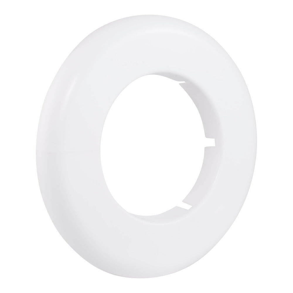Eastman EZ-25765 2 in. IPS Plastic Split Escutcheon Sure Grip Flange White