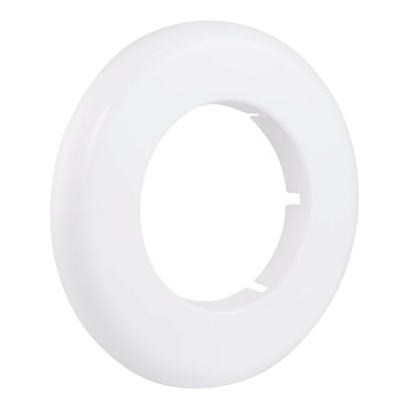Eastman EZ-25765 2 in. IPS Plastic Split Escutcheon Sure Grip Flange White