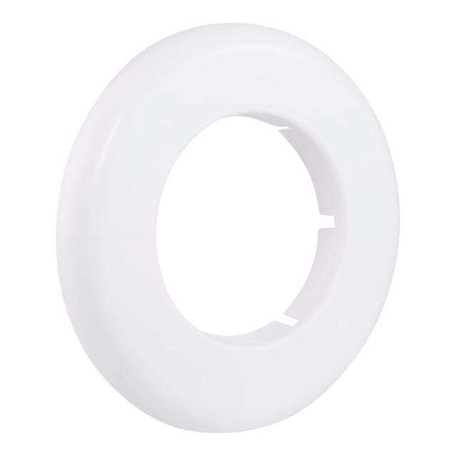 Eastman EZ-25765 2 in. IPS Plastic Split Escutcheon Sure Grip Flange White