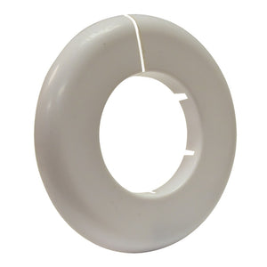 Eastman EZ-25771 5/8 in. OD White Plastic Split Escutcheon for Faucet Repair