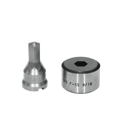 Edwards ED9-PDH17/32 17/32" Hex Punch & Die Set with Key-Way