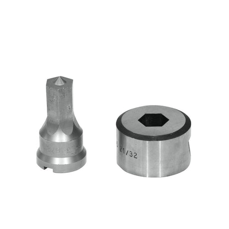 Edwards ED9-PDH5/8 5/8" Hex Punch & Die Set with Key-Way