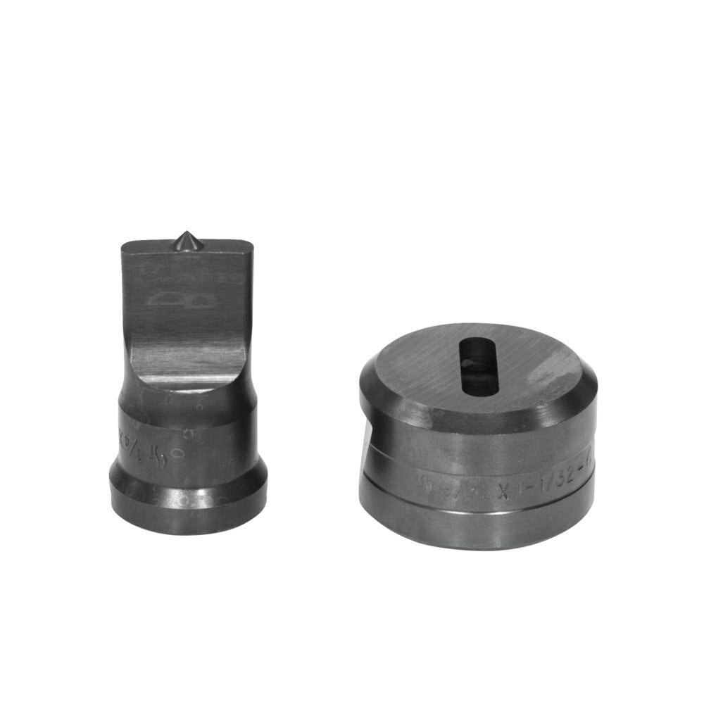 Edwards ED9-PDOB1/4X1 1/4X1 Oblong Punch & Die Set with Key-Way