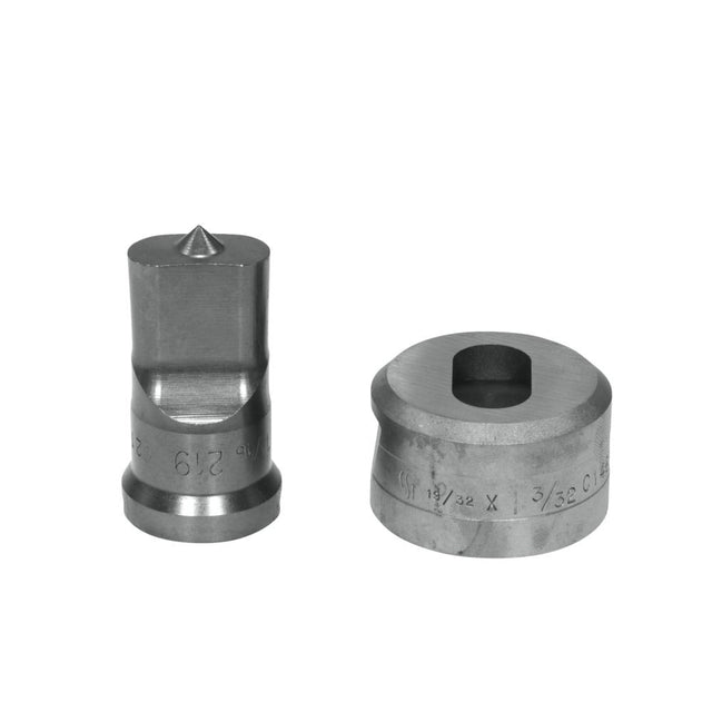 Edwards ED9-PDOB9/16X11/16 9/16X1-1/16 Oblong Punch & Die with Key-Way