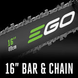 EGO CS1600 16" Chain Saw (Bare Tool Only) - 6