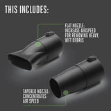 EGO LB6504 650CFM Handheld Blower Kit (G3 5.0Ah Battery,210W Charger, w/ 1*flat nozzle, 1*cone nozzle) - 9