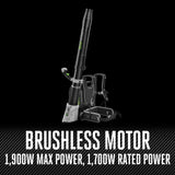 EGO LBPX8000 800CFM Peak Power Backpack Blower Bare Tool (Inc. 1*Nozzle) - 7