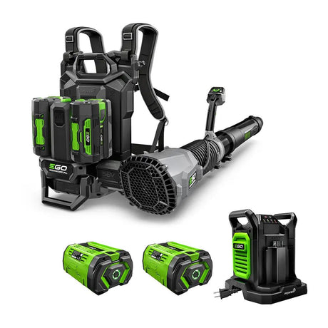 EGO LBPX8006-2 800CFM Peak Power Backpack Blower Kit (2*10Ah battery, CH2800D charger, 1*Nozzle)