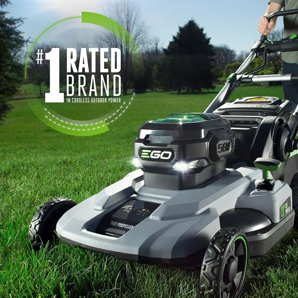 EGO LM2102SP 21" Self Propelled Lawnmower Kit (7.5Ah Battery, 550W Charger) - 4