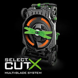 EGO LM2135SP 21" SELECT CUT SP lawn mower Kit(G3 7.5Ah Battery, 550W charger) - 4
