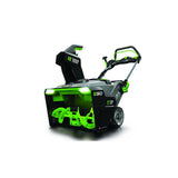 EGO SNT2112 21" Dual Port Snow Blower 2*G3 5Ah Kit,w/ CH2800D Charger, with steel auger