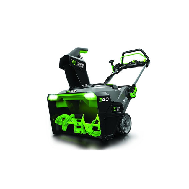 EGO SNT2112 21" Dual Port Snow Blower 2*G3 5Ah Kit,w/ CH2800D Charger, with steel auger