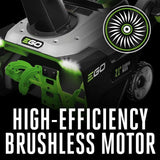 EGO SNT2114 21" Dual Port Snow Blower 2*G3 7.5Ah Kit,w/ CH2800D Charger, with steel auger - 11