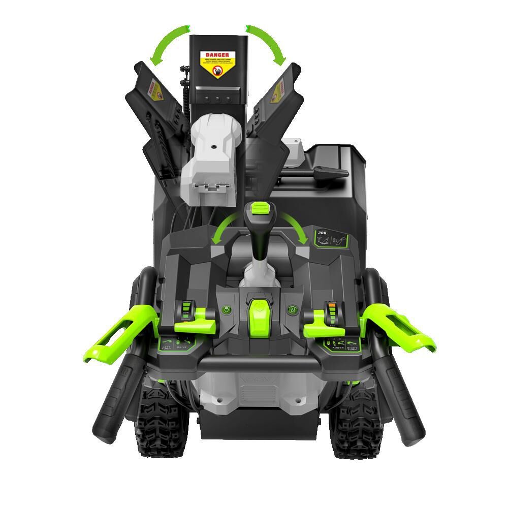 EGO SNT2416 24" New Deluxe 2-stage snow blower Kit (2x 10.0Ah battery+ 560W dual port charger) - 7