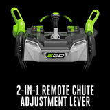 EGO SNT2416 24" New Deluxe 2-stage snow blower Kit (2x 10.0Ah battery+ 560W dual port charger) - 10