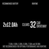 EGO SNT2807 28" 2-stage snow blower Kit (2x 12.0Ah battery+ 560W dual port charger) - 10