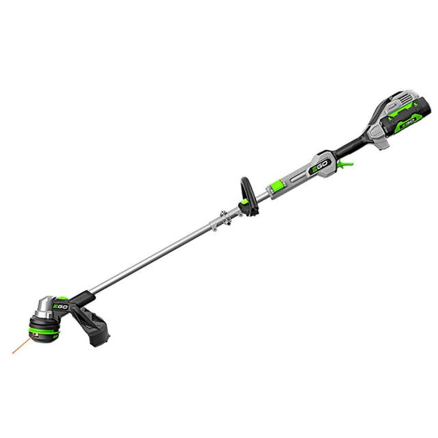 EGO ST1511T 15" Powerload with telescopic Alu foldable shaft String Trimmer Kit (G3 2.5Ah battery, 210W charger)