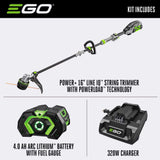 EGO ST1623T 16" Powerload with Line IQ String Trimmer Kit (G3 2P 4Ah battery, 320W Charger, strap) - 4