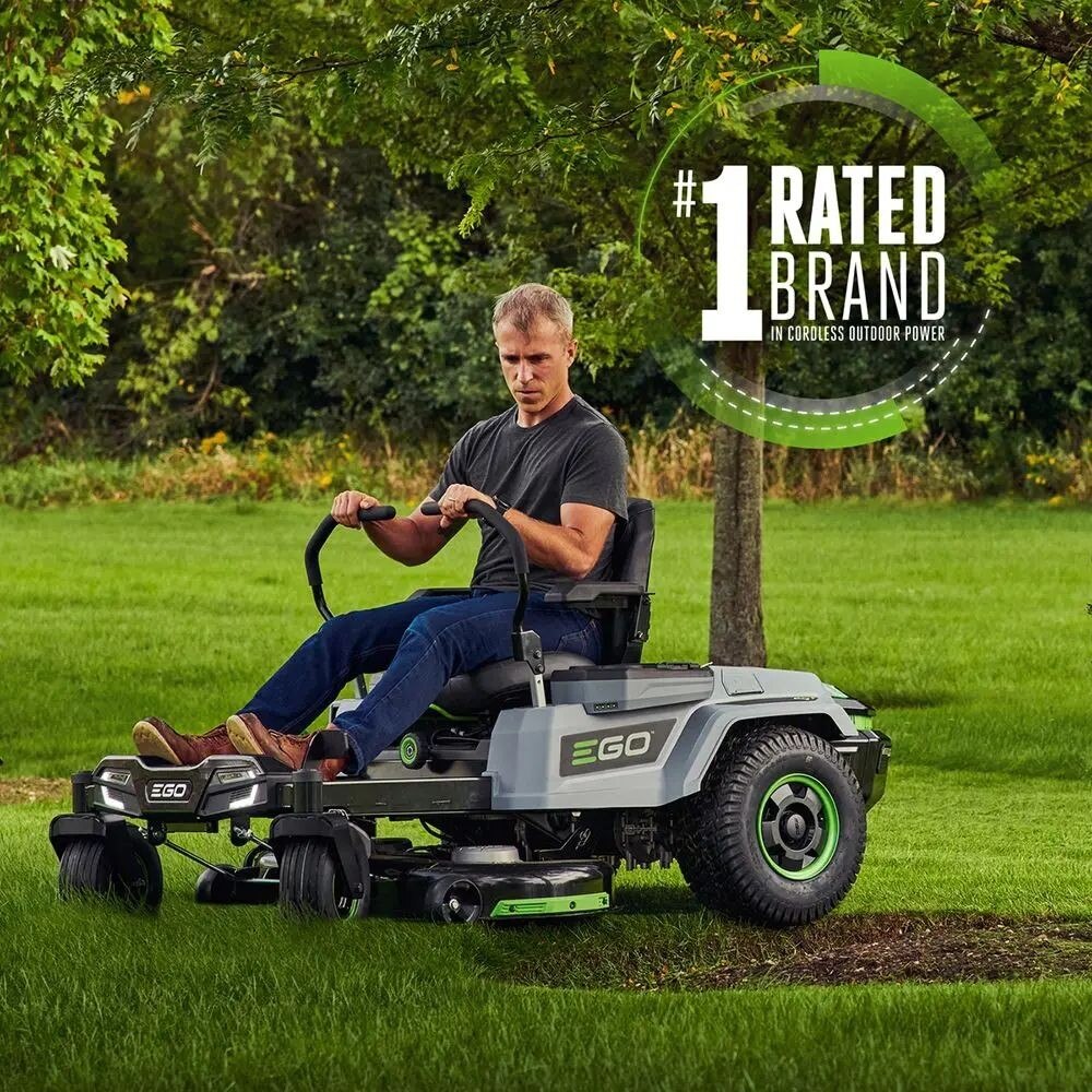 EGO ZT4204L 42"  Zero Turn Riding Mower Kit W/ Lap Bar (4*4P 10Ah, 1600W Charger) - 2