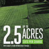 EGO ZT4205S 42"  Zero Turn Riding Mower Kit W/ E-Steer (4*4P 12Ah, 1600W Charger) - 6