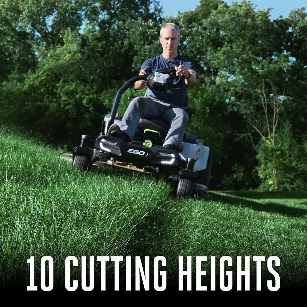 EGO ZT4205S 42"  Zero Turn Riding Mower Kit W/ E-Steer (4*4P 12Ah, 1600W Charger) - 10