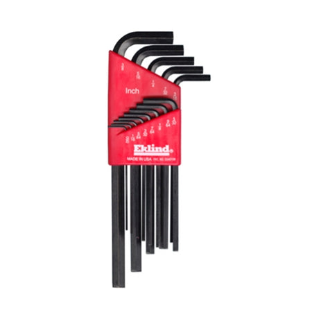 Eklind 10213 13 pc Long Series Hex-L® Key Set with Holder. Inch Size