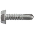 Elco Construction Products EFC460-I #10-16 x 3/4" Zinc Tek 3 Hex Washer Head Self-Drilling Screws (6000 Box)