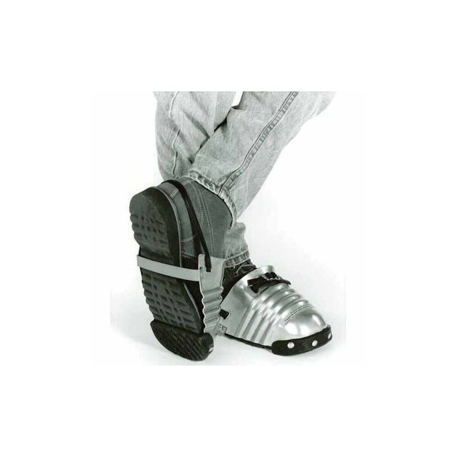 Ellwood Safety 200-5.5 Aluminum Alloy Foot Guards for Toe and Instep Protection (1 Pair)