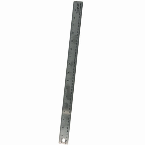 Empire Level 27318 18" Stainless Steel Ruler (8ths, 16ths, mm)