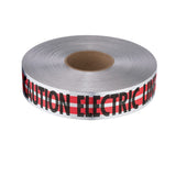 Empire Level 31-107 3" X 1000' Red Detectable "Caution Electric Line Below" - 2