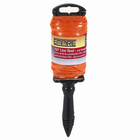 Empire Level 39203N 250' Orange Twisted Line Reel