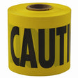 Empire Level 77-0201 200'x3" CAUTION/CUIDADO Tape Yellow w/Black Ink