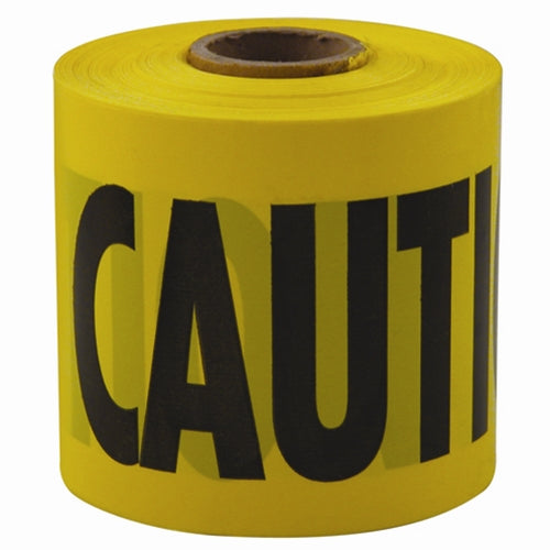 Empire Level 77-0201 200'x3" CAUTION/CUIDADO Tape Yellow w/Black Ink